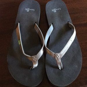 Sanuk flip flops